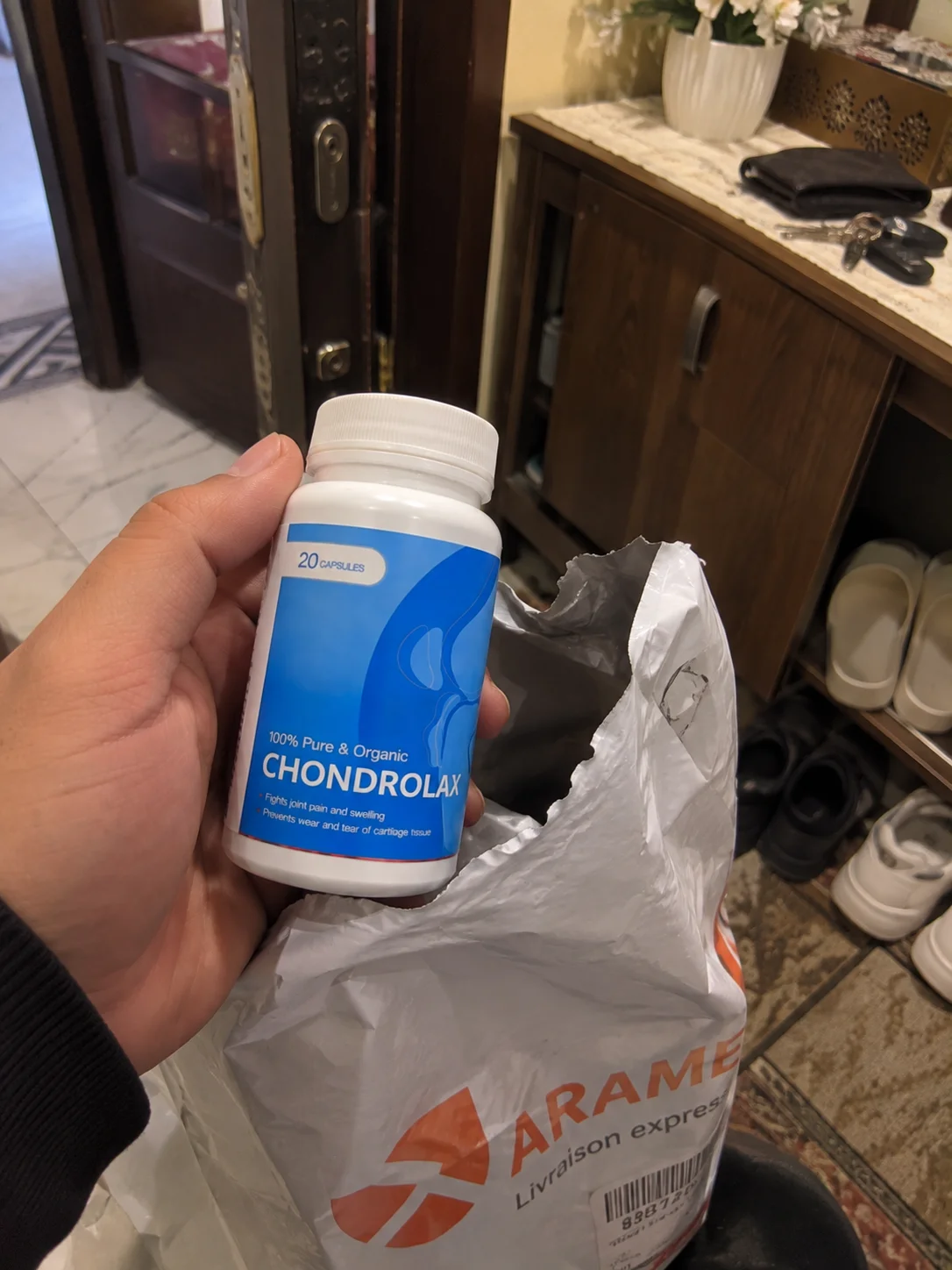 تجربة استعمال Chondrolax