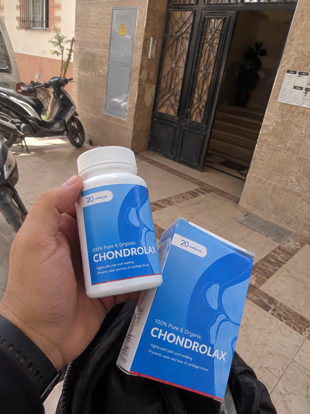 تجربة استعمال Chondrolax
