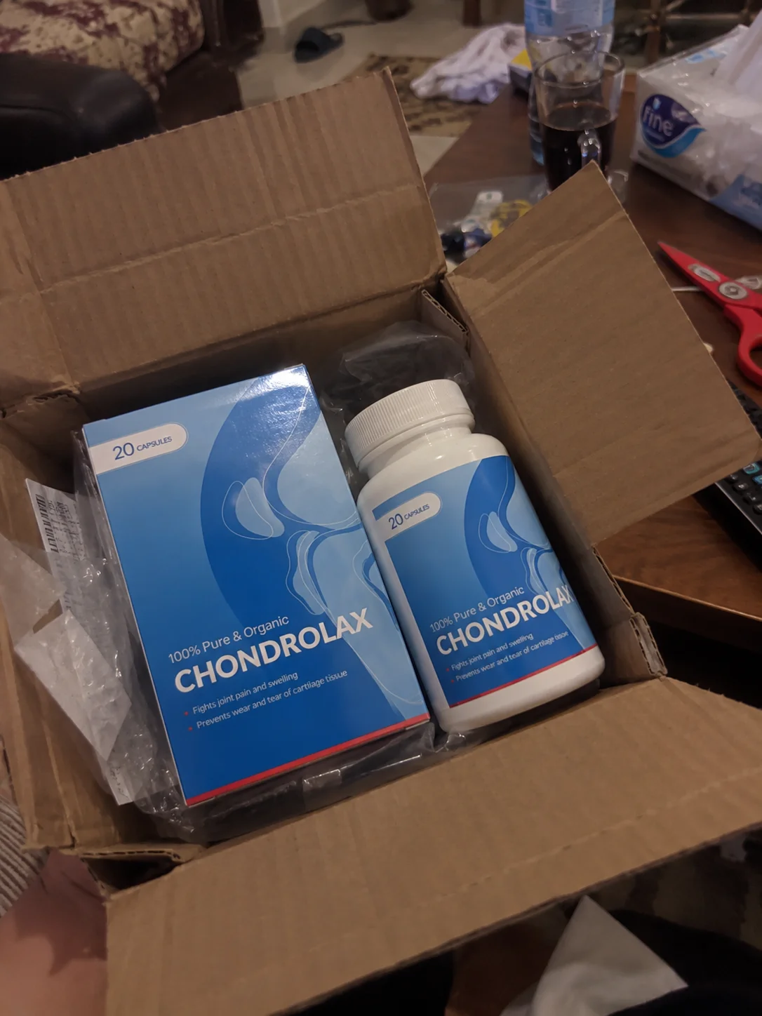 تجربة استعمال Chondrolax